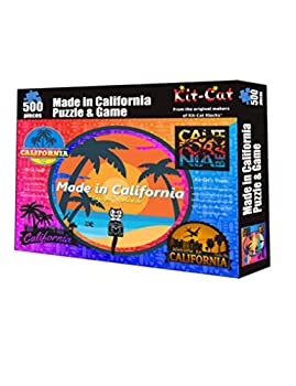 【中古】【輸入品・未使用】Made In California kit-catパズルとゲーム