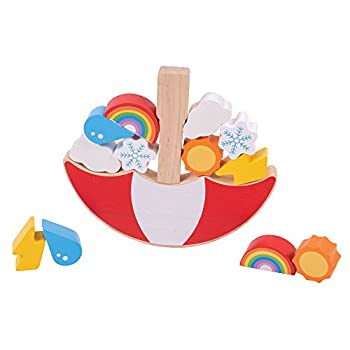 【中古】【インポート品・未当て嵌める】Bigjigs Toys Weather Balancing Game