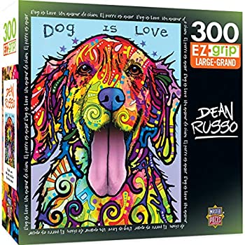 【中古】【輸入品・未使用】MasterPieces Puzzle Company Dean Russo Dog Is Love Puzzle (300 Piece) Multicoloured 46cm x 60cm