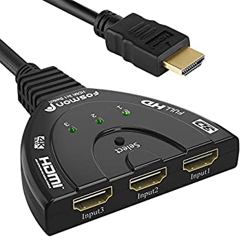 【中古】【39shop】【輸入品・未使用】Fosmon★3入力1出力 HDMIスイッチ 切替器 セレクター 分配器 4K/1080p/3D対応（新古品）｜アトリエ絵利奈