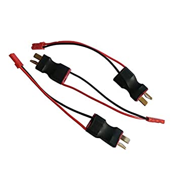 【中古】【輸入品・未使用】jftech Deans Tプラグメスtoオスwith JSTプラグDeansコネクタ電源アダプタfor RC FPVマルチローター空中カメラジンバル(パックof 3?) 25,652円