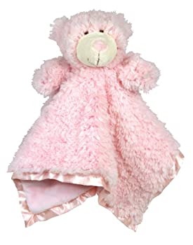 【中古】【39shop】【輸入品・未使用】Stephan★Baby Ultra Soft Cuddle Bud Blankie Bear Pink by Stephan Baby（新古品）｜アトリエ絵利奈