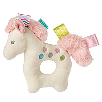 【中古】【インポート品・未当て嵌める】Taggies Painted Pony Rattle