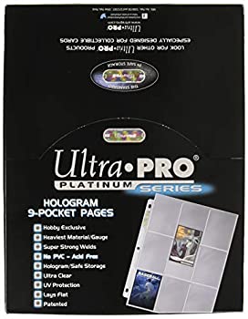 【中古】【輸入品・未使用】ウルトラプロ 9ポケットページ トレカ用 (2.5×3.5 inch) 3穴 BOX (100枚入り)