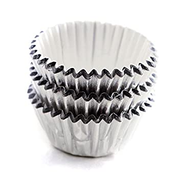 【中古】【輸入品・未使用】(Silver) - Norpro Petit Four Cups Pack of 60 Silver