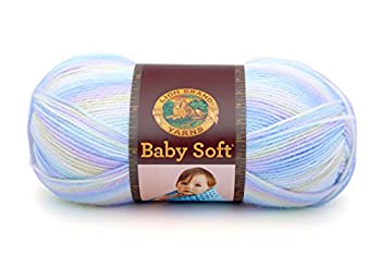 【中古】【輸入品・未使用】(Pastel Print) - Lion Brand Yarn 920-218 Babysoft Yarn Pastel Print
