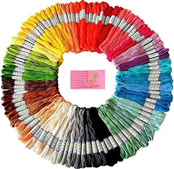 【中古】【インポート品・未当て嵌める】割り増し金虹霓色つや刺繍糸 - 差し交わす編み目用糸 ? 腕輪用糸 - 手芸用糸 ? 刺しゅう仕掛ける、刺繍一揃いの道具、刺しゅう手道具、オリ