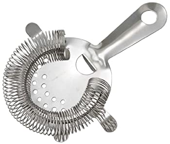 【中古】【輸入品・未使用】Winco Stainless Steel 4-Prong Bar Strainer by Winco