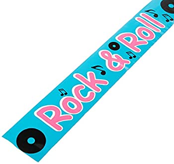 【中古】【輸入品・未使用】Beistle ロックンロール パーティーテープ 3インチ x 20フィート 1パック