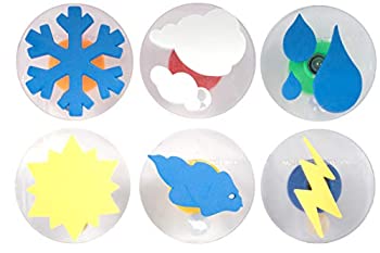 【中古】【39shop】【輸入品・未使用】Ready2Learn★Giant Weather Stamps（新古品）｜アトリエ絵利奈
