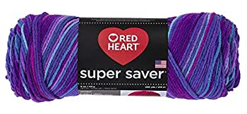 【中古】【輸入品・未使用】Red Heart super saver 毛糸 極太 マルチカラー 141g 約215m