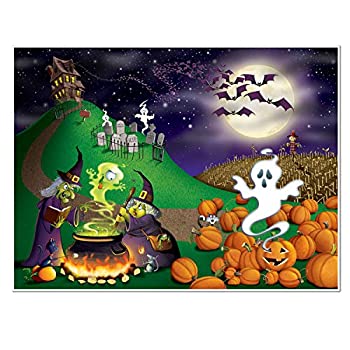 【中古】【輸入品・未使用】Beistle ハロウィン インスタ 壁画 5フィート x 6フィート