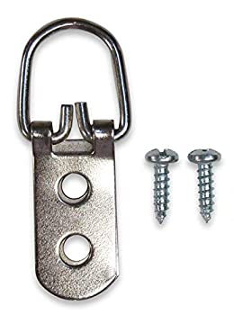 【中古】【輸入品・未使用】頑丈 Dリング フォトハンガー?2穴 50 Pack HWR-709