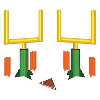 【中古】【39shop】【輸入品・未使用】Beistle★54884?3?- D Football Goal Postセンターピース2パック、11インチ、マルチカラー（新古品）｜アトリエ絵利奈