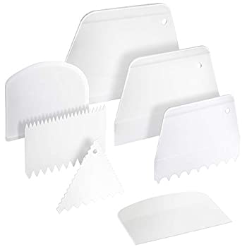 【中古】【輸入品・未使用】Teenitor 7 Pcs Cake Edge Decorating Tool Set Scrappers Cutters Smoother [Fast Shippng By FBA]