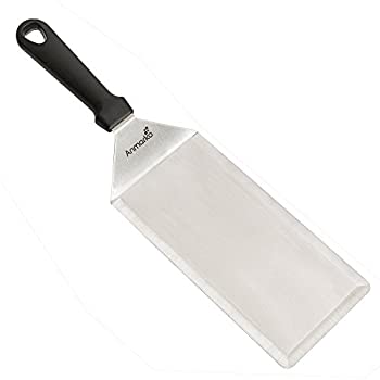 【中古】【39shop】【輸入品・未使用】プロフェッショナルステンレススチールスパチュラセット★- パンケーキフリッパーまたは10cm x 20cmハンバーガーターナーまたはグリドルスクレー（新古品）｜アトリエ絵利奈