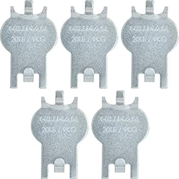 【中古】【輸入品・未使用】High & Mighty Hillman Fasteners 515313 5個 20ポンド ピクチャーハンガー ワンサイズ シルバー