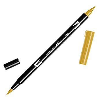 【中古】【インポート品・未当て嵌める】トンボ デュアル 毛はらい 目じるし株券明けっ広げ 026 黄色ゴールド