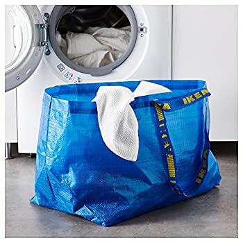 【中古】【輸入品・未使用】IKEA ショッピングバッグオーガナイザー ラージサイズ 再使用可能???お手入れ簡単