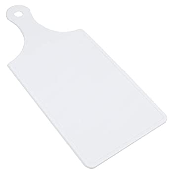【中古】【輸入品・未使用】Chef Craft 20965 1-Piece Paddle Shaped Plastic Cutting Board White 5 by 12 Inches by Chef Craft