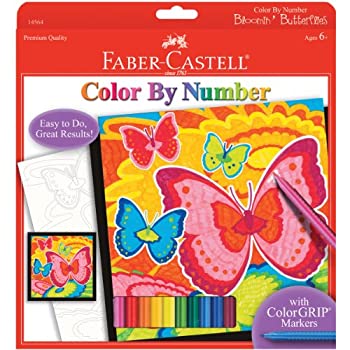 【中古】【39shop】【輸入品・未使用】Faber-Castell★カラー・バイ・ナンバー ラブアートキット 14564(新古品)|アトリエ絵利奈