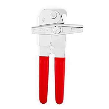 【中古】【輸入品・未使用】(1 Red) - EZ-DUZ-IT Deluxe Can Opener with Red Grips