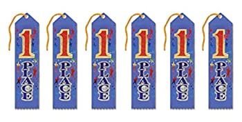 【中古】【輸入品・未使用】Beistle ar001?1st Place Award Ribbons、2?by 8インチ、6パック