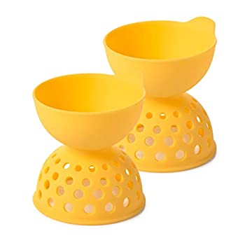 【中古】【輸入品・未使用】OXO Good Grips Silicone Egg Poachers (Set of 2)