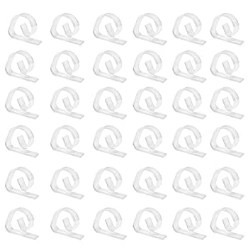 【中古】【輸入品・未使用】Big Mo's Toys Clear Plastic Tablecloth Clips - Picnicking Accessory - Set of 72