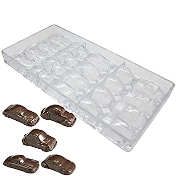 【中古】【輸入品・未使用】Car Shapedポリカーボネートハードpoly-carbonateキャンディ金型チョコレート金型3d車Chocolate Mould