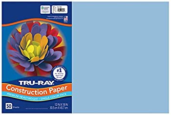 【中古】【輸入品・未使用】Pacon Corporation PAC103048 Tru-Ray Construction Paper 12 X 18 Sky Blue