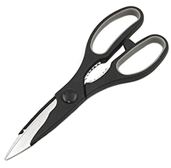 【中古】【輸入品・未使用】Kitchen Shears Stainless Steel Black 9-inch by Chef Craft