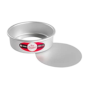 【中古】【インポート品・未当てはめる】Fat Daddio\u0027s アノード取り計らう軽銀円型チーズケーキパン 底部取りはずし能力のある 6 Inch x 2 Inch しろがね色 512090-PCC-62