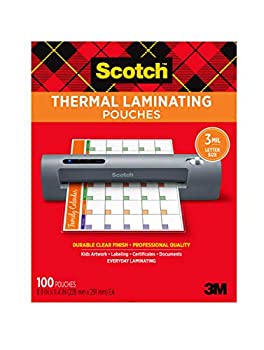 【中古】【輸入品・未使用】Scotch Thermal Laminating Pouches 8.9 x 11.4-Inches 3 mil thick (TP3854-100) by Scotch