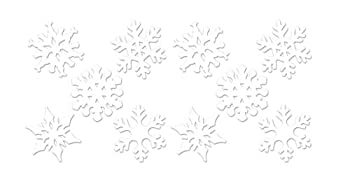 【中古】【輸入品・未使用】Beistle 22643?Mini Snowflake Cutouts、4?\