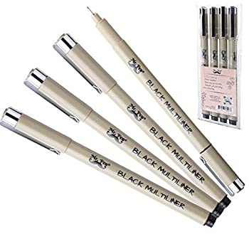 【中古】【輸入品・未使用】Mr. Pen- ブラック マルチライナー 4点｜アトリエ絵利奈