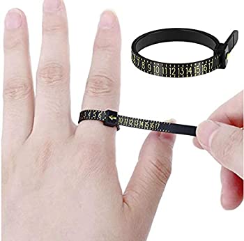 【中古】【輸入品・未使用】リングサイズ測定セット 再利用可能 フィンガーサイズゲージ 測定ツール ジュエリーサイズツール 1-17 USAリングサイズ 8,985円