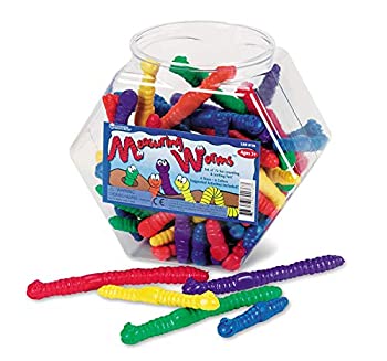 【中古】【インポート品・未当て嵌める】Learning Resources Measuring Worms (Set of 72)