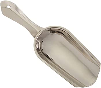 【中古】【輸入品・未使用】(1) - 4 Ounce Stainless Steel Ice Scoop
