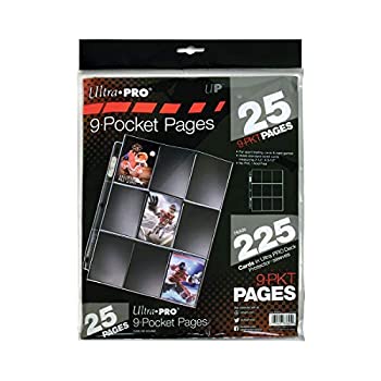 【中古】【輸入品・未使用】Ultra Pro シルバーシリーズ 9ポケットページ (25枚パック)