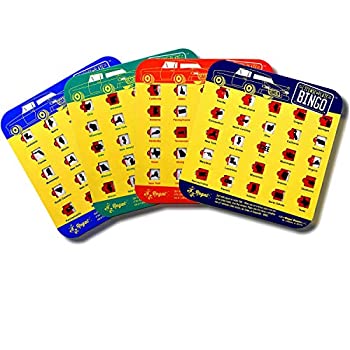 【中古】【輸入品・未使用】(License Plate) - Regal Games Original Travel Bingo 4 Packs (Licence Plate)