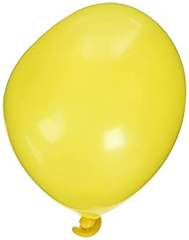 【中古】【39shop】【輸入品・未使用】ゴム風船(バルーン)クオラテックス5インチ(直径13cm)(ジュエルカラー)シトリンイエロー 0101050107 100入り/袋(新古品)|アトリエ絵利奈