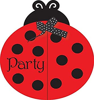 【中古】【39shop】【輸入品・未使用】LadyBug★Fancy Invitations てんとう虫ファンシー招待♪ハロウィン♪クリスマス♪(新古品)|アトリエ絵利奈