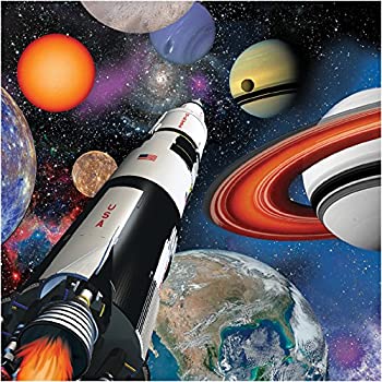 【中古】【輸入品・未使用】Space Blast Beverage Napkins (16) スペースブラスト飲料ナプキン（16）♪ハロウィン♪クリスマス♪