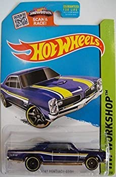 【中古】【インポート品・未当て嵌める】Hot Wheels 2015 HW Workshop \u002767 Pontiac GTO [Metallic Blue] Die-Cast Vehicle #228/250 おもちゃ-ミニカー・トイカー-車