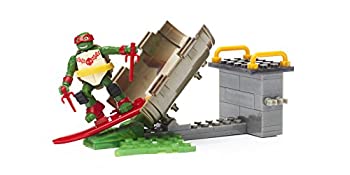 【中古】【インポート品・未当て嵌める】Mega Construx Teenage Mutant Ninja Turtles Raph Sewer Surf Building仕掛ける