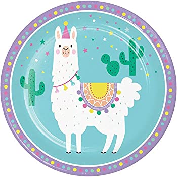 【中古】【輸入品・未使用】Shindigz Llama パーティーディナープレート
