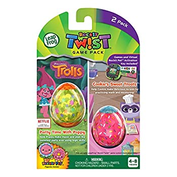 【中古】【39shop】【輸入品・未使用】LeapFrog★RockIt Twist デュアルゲームパック トロールズ ポピーとクッキーのスイートなおやつ付き（新古品）｜アトリエ絵利奈