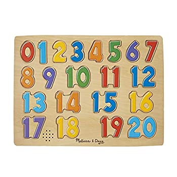 【中古】【輸入品・未使用】Numbers Sound Puzzle: Puzzles (Wooden) - Sound Puzzles