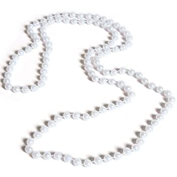 【中古】【39shop】【輸入品・未使用】White★Pearl Necklace ホワイトパールネックレス♪ハロウィン♪クリスマス♪（新古品）｜アトリエ絵利奈
